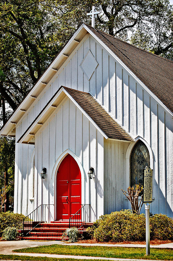 Church Photograph - St. Albans Episcopal by Linda Brown