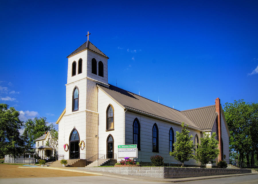St. Aloysius Church Photograph by Cricket Hackmann