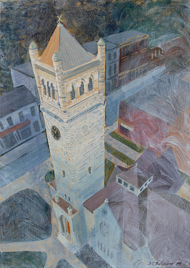 St Andrews Bell Tower Painting by David Gilmore