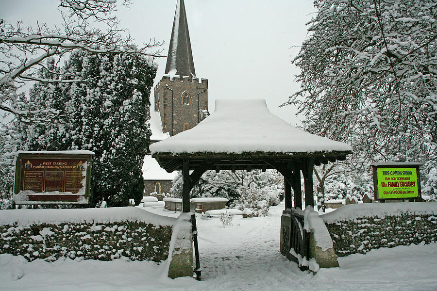 St Andrews Church and Lychgate Photograph by John Topman