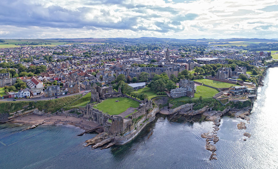 St. Andrews from above Photograph by Espiegle