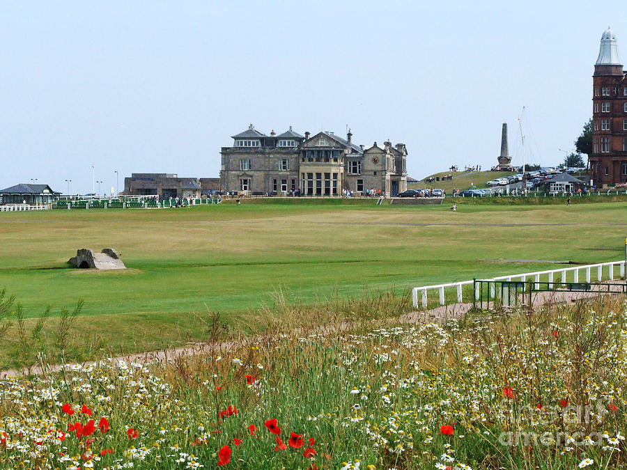 St Andrews Royal and Ancient Golf Course Photograph by Phil Banks