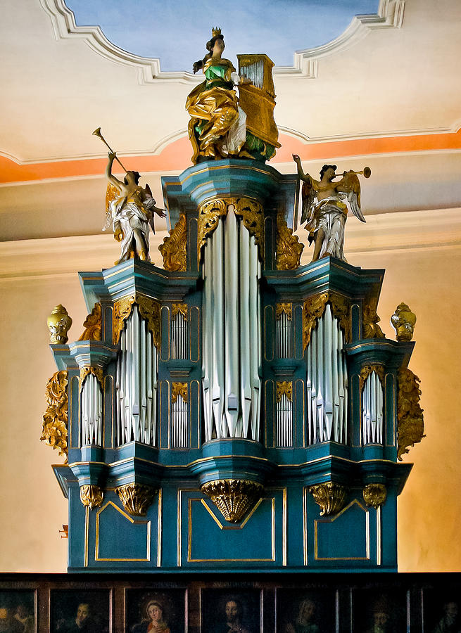 St Anna organ in Limburg Photograph by Jenny Setchell