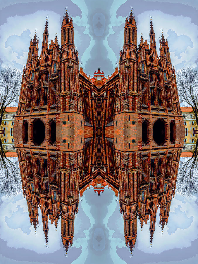 Architecture Photograph - St. Annes Church Art by Yevgeni Kacnelson