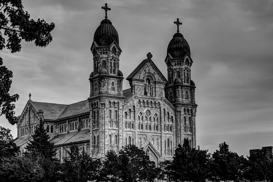 Catholic Photograph - St Annes Church Fall River MA by Andrew Pacheco