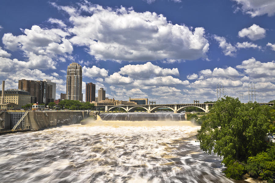 St. Anthony Falls 1 Photograph by David Berg - Pixels