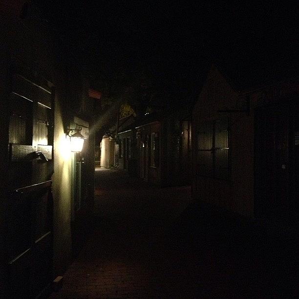 St. Augustine At Night!  So Peaceful! Photograph by Becky Avery