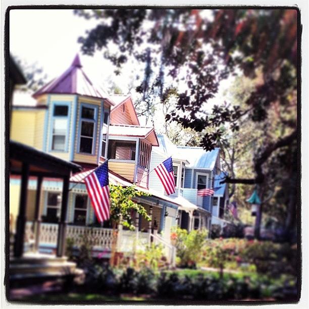 Houses Photograph - St Augustine #florida #staugustine by Mary Anne Payne