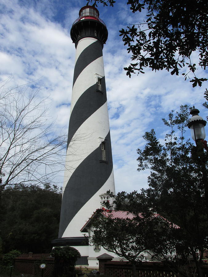 St. Augustine Light Lighthouse Digital Art by Georgia Clare