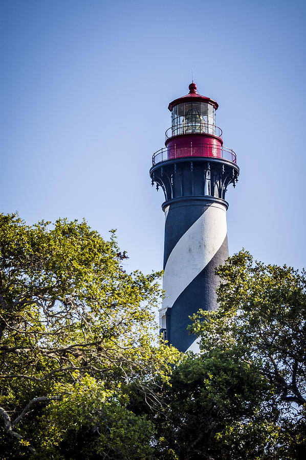Architecture Photograph - St. Augustine Lighthouse by Carolyn Marshall