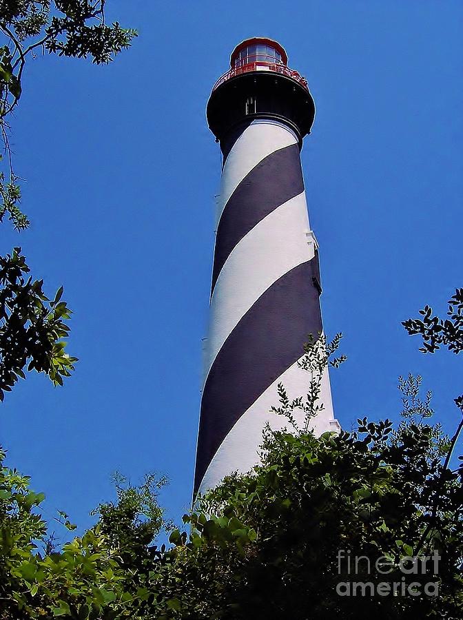 St Augustine Lighthouse Photograph by D Hackett