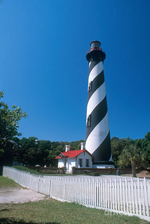 St. Augustine Lighthouse, Fl Photograph by Bruce Roberts
