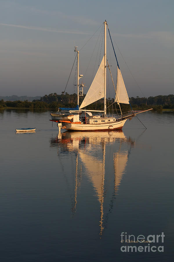Boat Photograph - St. Augustine Morning by Deborah Benoit