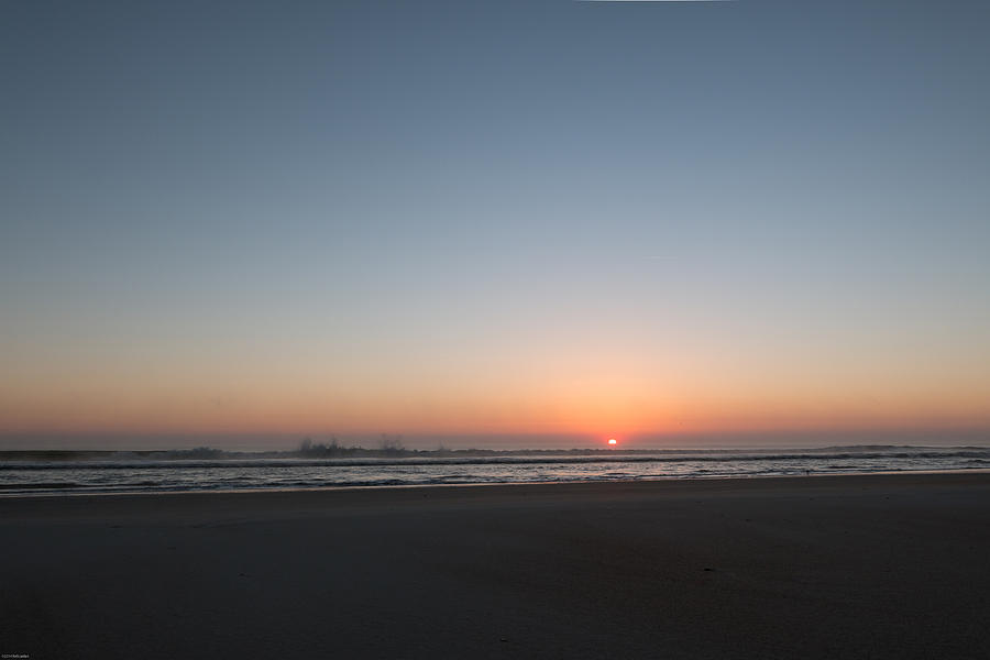 St Augustine Sunrise  Waves Photograph by Kathleen Scanlan