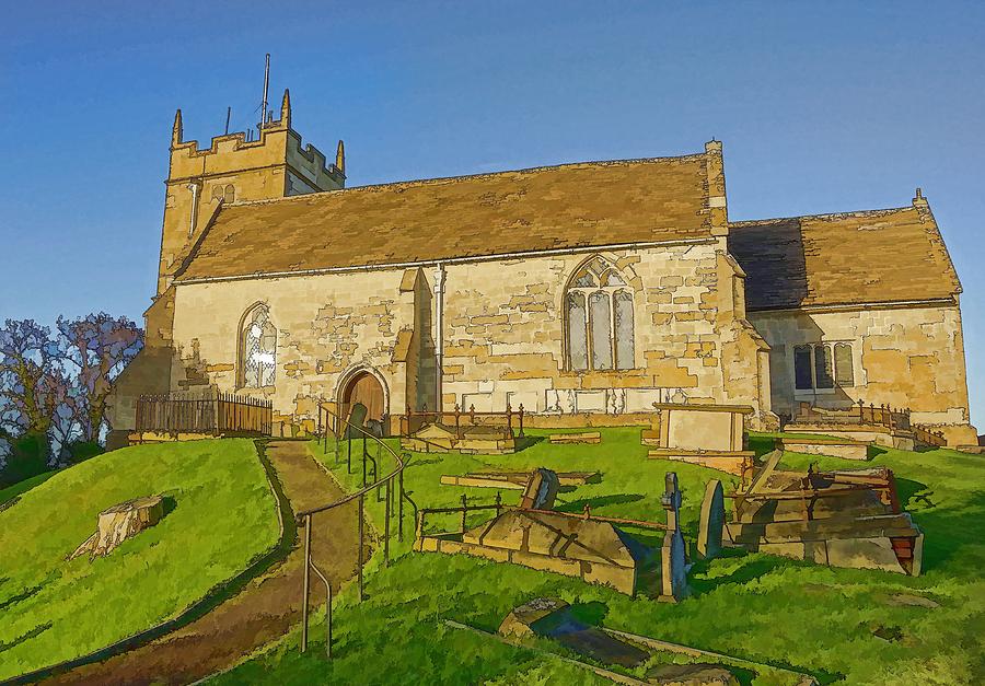 Church Photograph - St Bartholomews Churchdown Gloucestershire by Ron Harpham