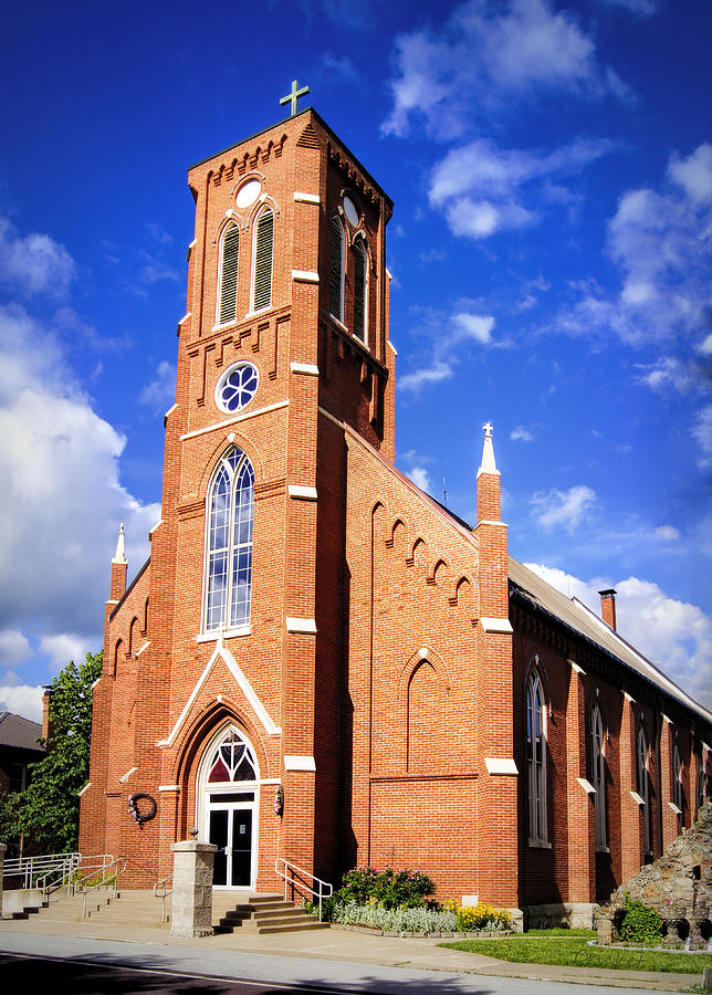 St. Boniface Catholic Church Photograph by Cricket Hackmann