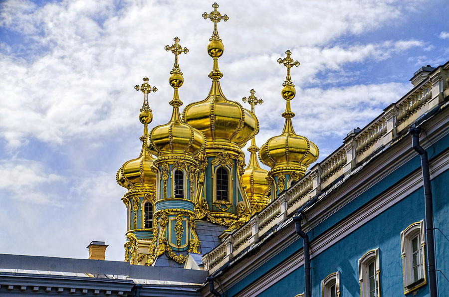 Catherine Palace Photograph - St Catherine Palace - St Petersburg Russia by Jon Berghoff