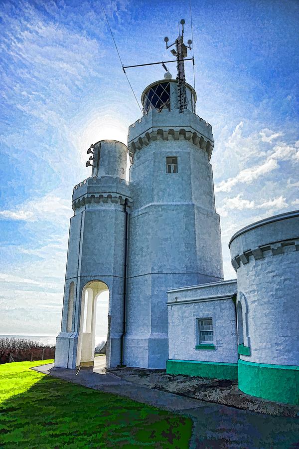 St Catherines Lighthouse Photograph by Ron Harpham