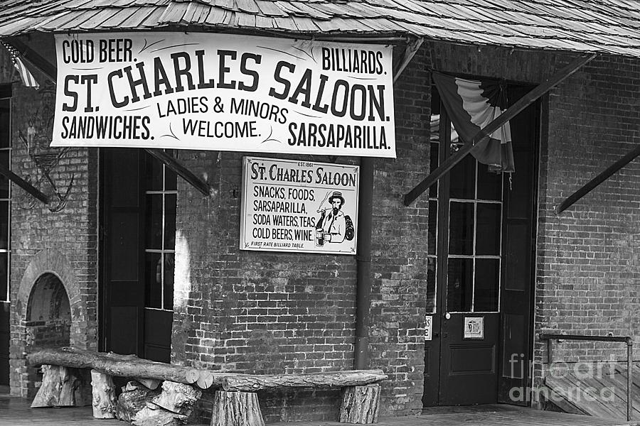 St Charles Saloon Photograph by David Millenheft