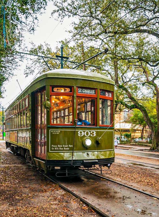 St. Charles Streetcar 2 Photograph by Steve Harrington - Fine Art America