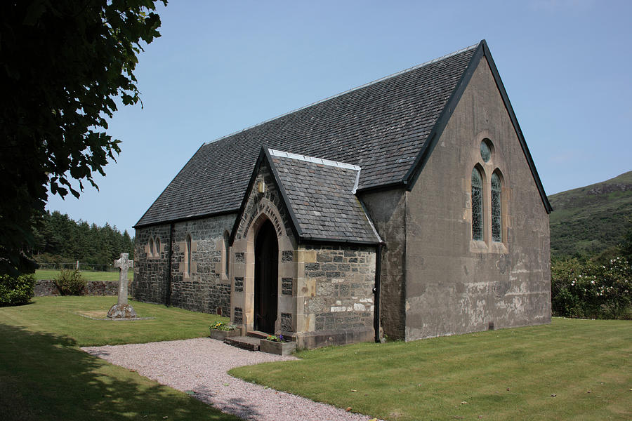St Columbas Church, Gruline, Mull Photograph by Colin Weston