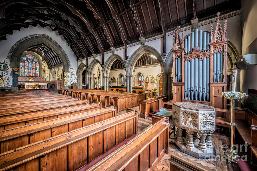 St David Church Photograph by Adrian Evans