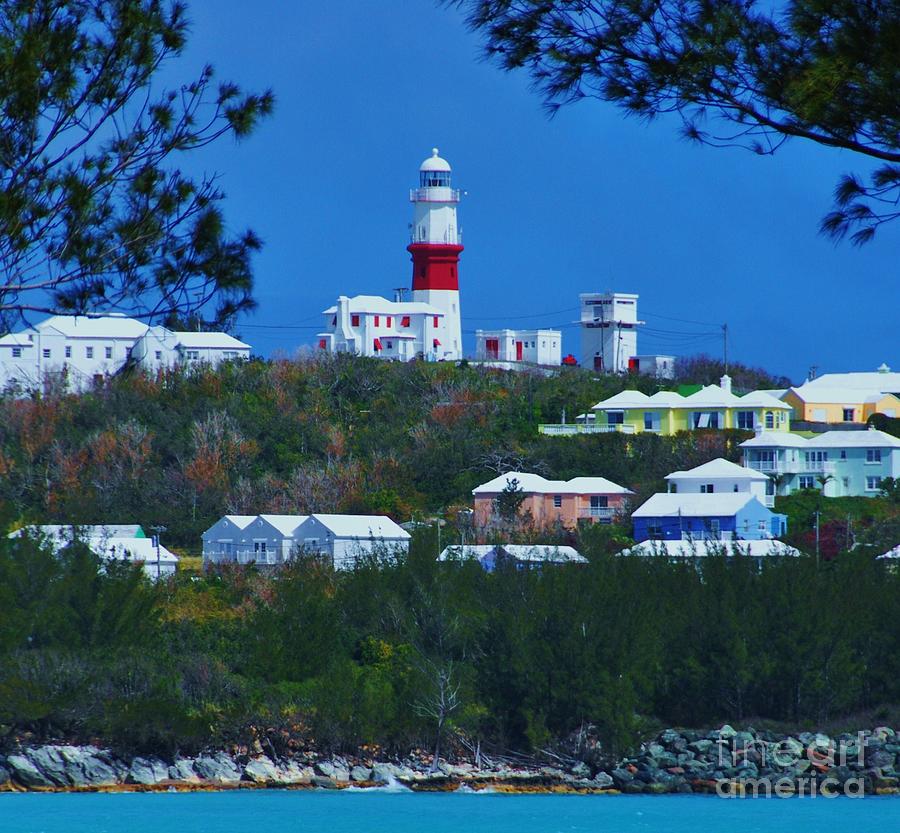 Cottage Photograph - St. Davids Lighthouse, Bermuda by Marcus Dagan
