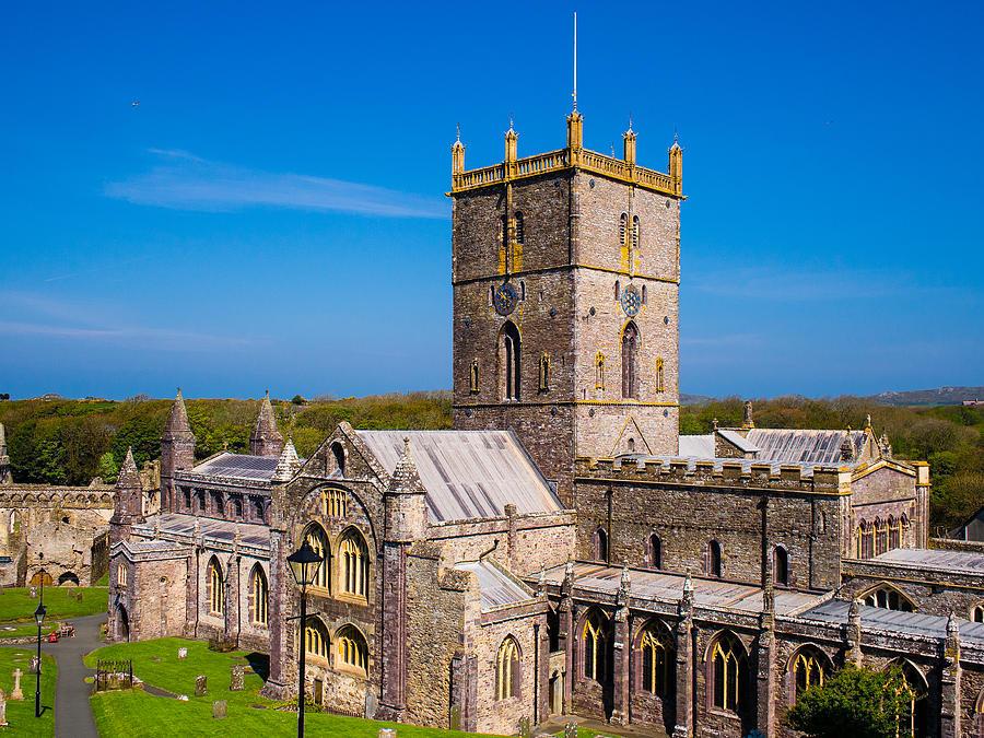 St Davids Cathedral Photograph by Mark Llewellyn