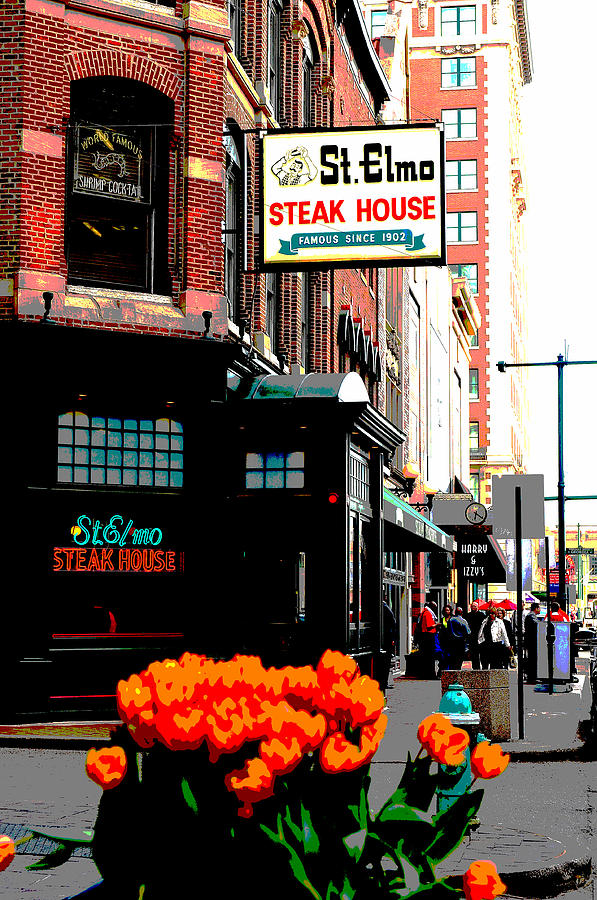St. Elmo Steak House Photograph by Rob Banayote
