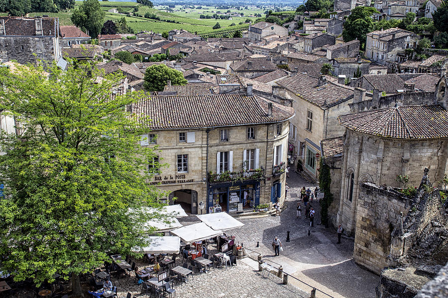 St Emilion - French Wine Town Photograph by Georgia Clare