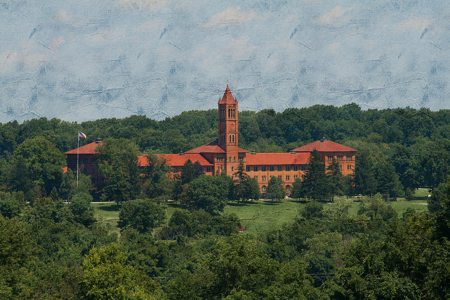 St. Gabriels from Valley Forge Photograph by Michael Porchik