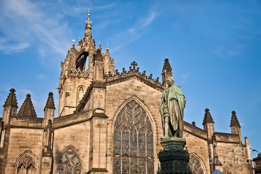 St Giles Cathedral  Edinburgh Photograph by Liz Leyden