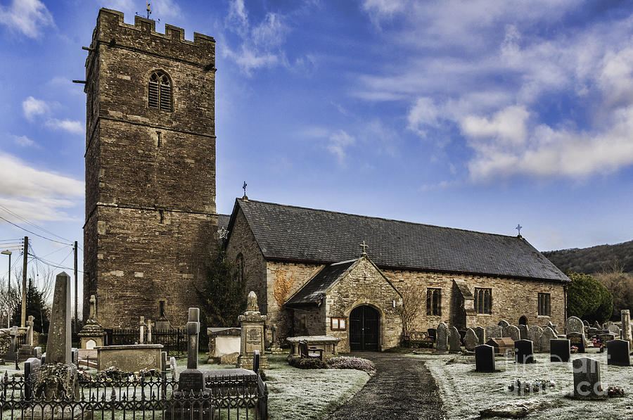 St Gwendolines Church Talgarth 3 Photograph by Steve Purnell