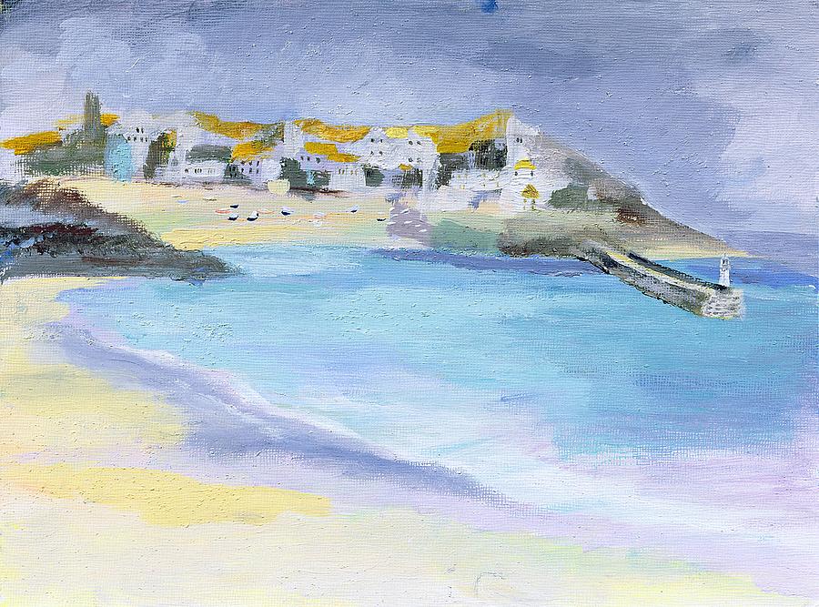 Summer Painting - St Ives, Cornwall by Sophia Elliot