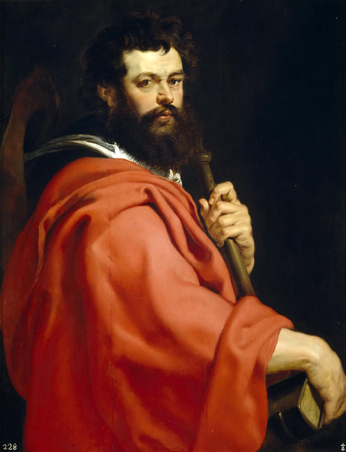 Peter Paul Rubens Painting - St James the Apostle by Peter Paul Rubens