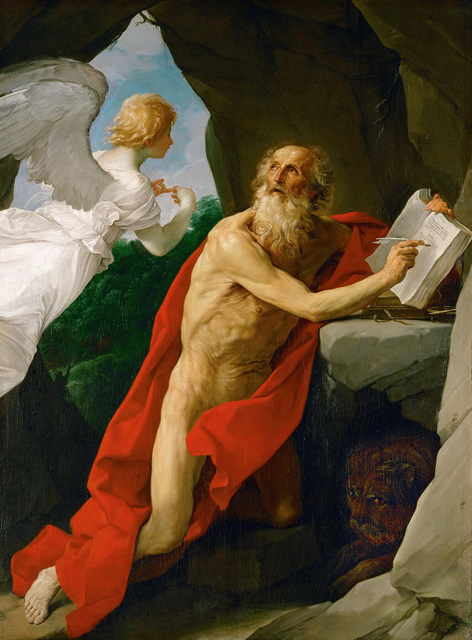 St Jerome Painting by Guido Reni - Fine Art America