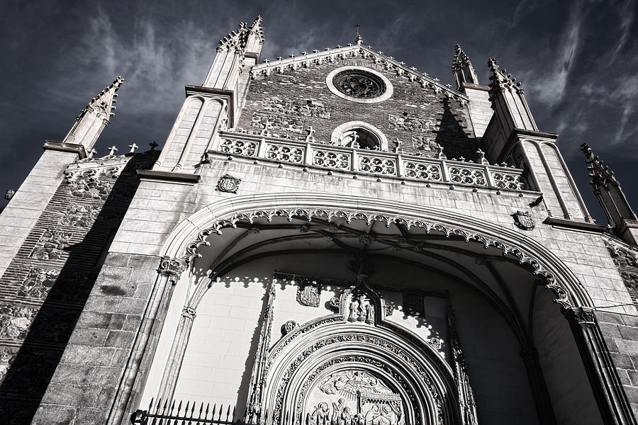 St Jerome Royal Church Madrid Photograph by Joan Carroll
