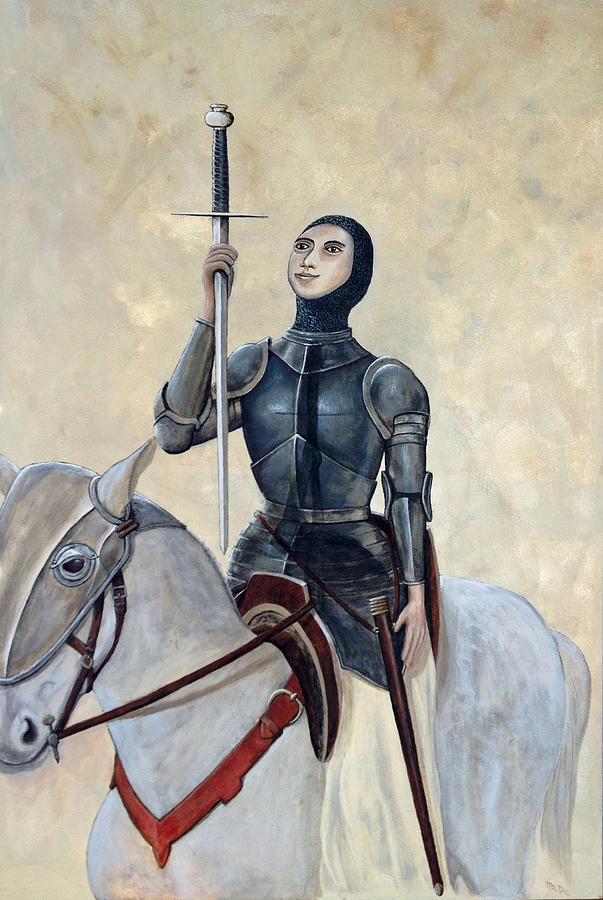 St. Joan Painting by Mr Dill