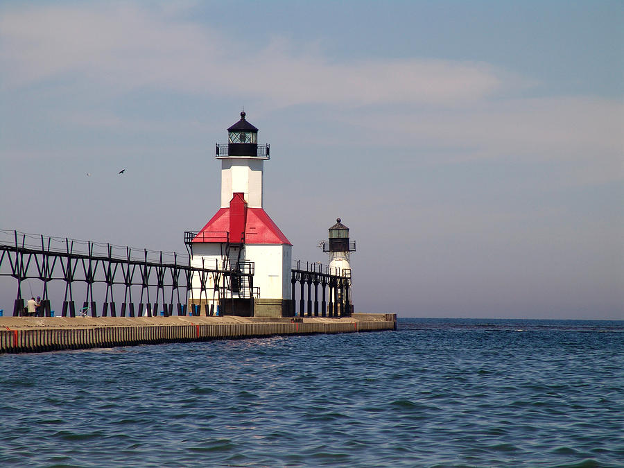 St Joe Lighthouse Photograph by Jim McGraw - Fine Art America