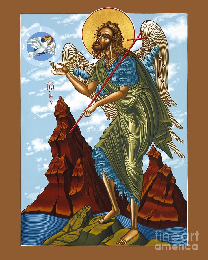 St. John the Forerunner also The Baptist 082 Painting by William Hart McNichols