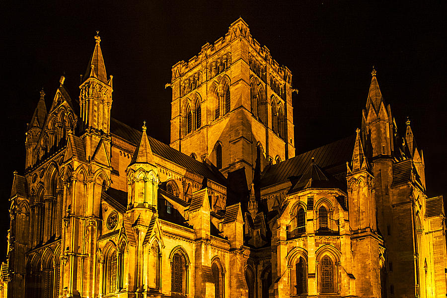John The Baptist Photograph - St Johns Cathedral England by Jordan Browning