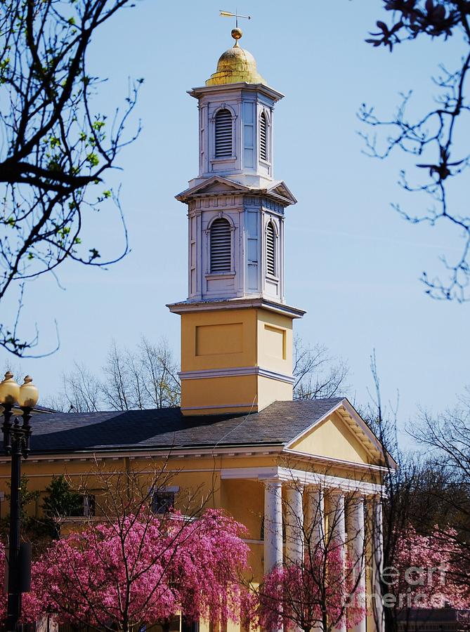 Tree Photograph - St. Johns Church In Spring, Washington D. C. by Marcus Dagan