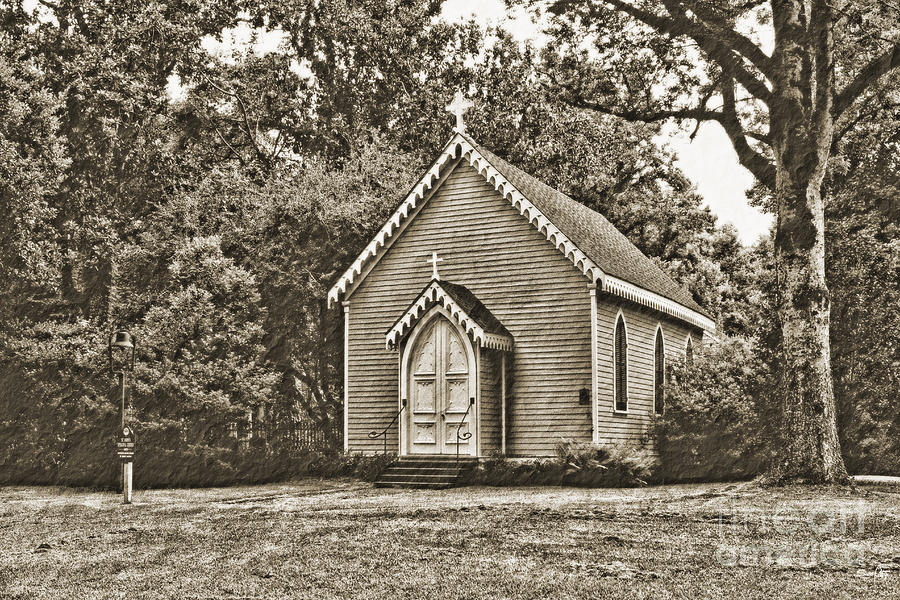 St. Johns Episcopal Church Photograph by Scott Pellegrin
