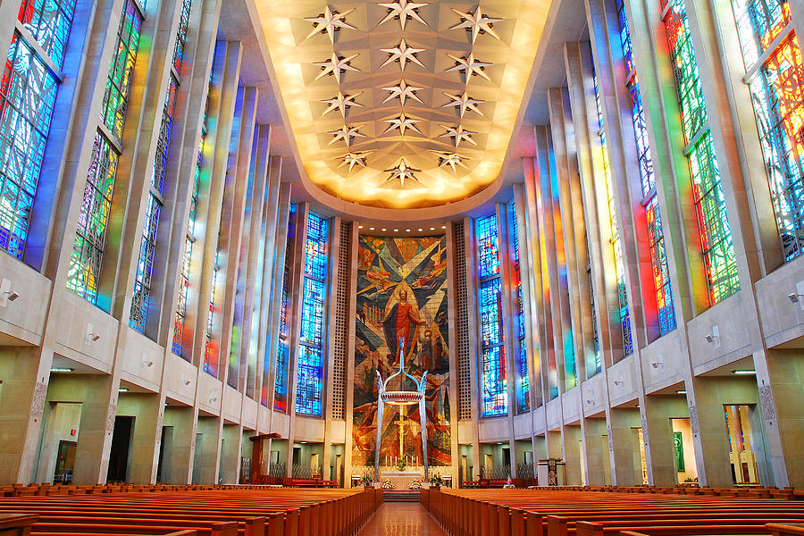 St Josephs Cathedral Photograph by James Kirkikis