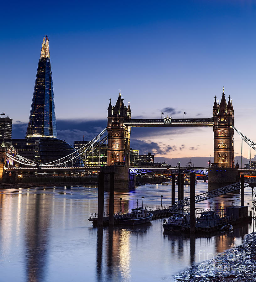 St Katherine's Pier and Tower Bridge London Photograph by Philip Pound ...