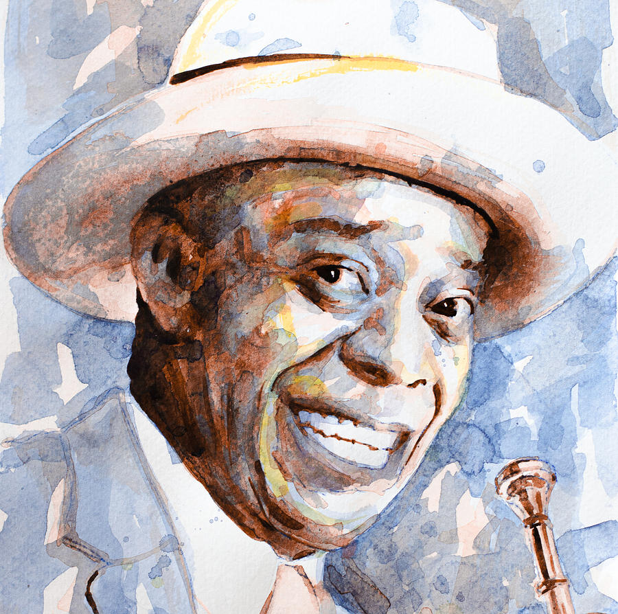 Louis Armstrong Painting - St. Louis Blues 2 by Laur Iduc