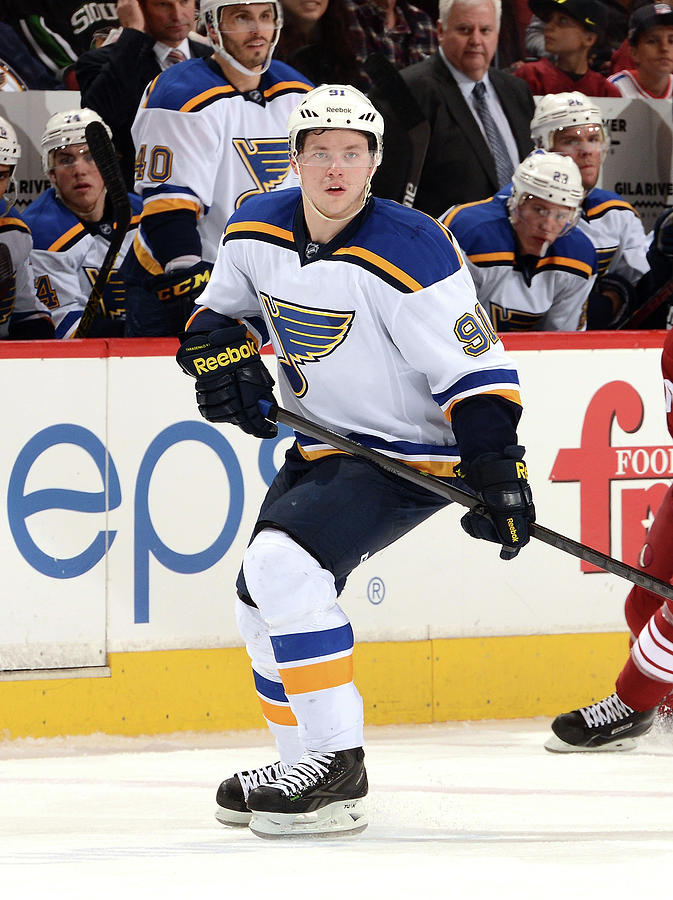 St Louis Blues V Arizona Coyotes Photograph by Norm Hall