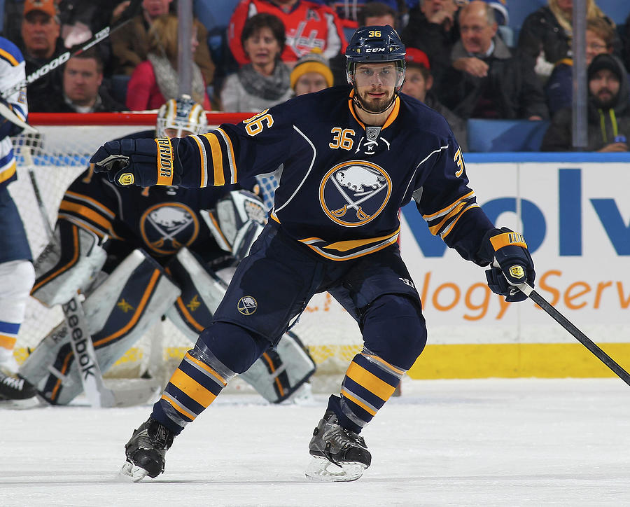 Buffalo Sabres Photograph - St Louis Blues V Buffalo Sabres by Bill Wippert