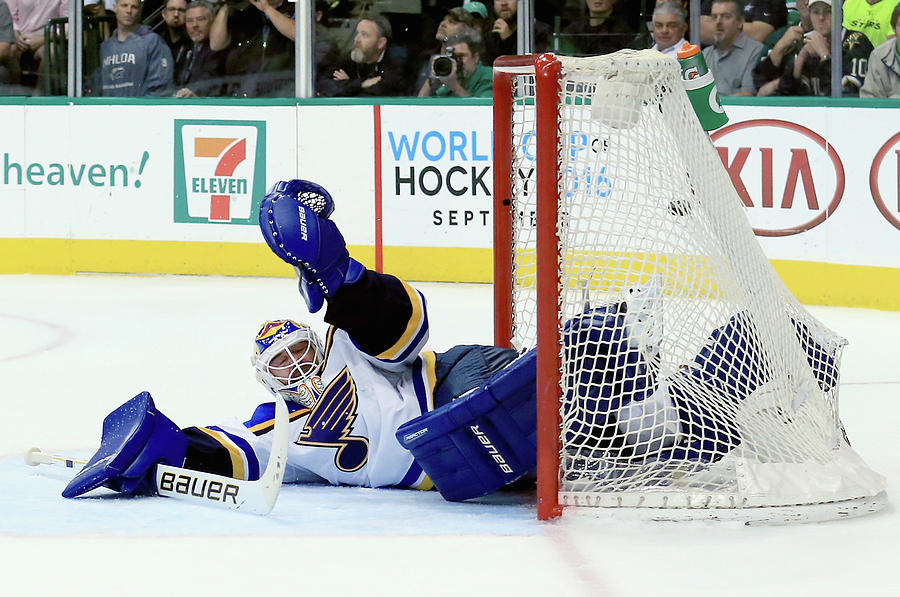 St Louis Blues V Dallas Stars - Game Two Photograph by Tom Pennington