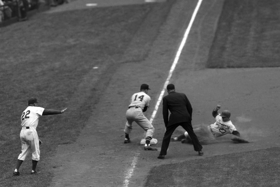 St. Louis Cardinals v Brooklyn Dodgers Photograph by Kidwiler Collection St. Louis Cardinals v Brooklyn Dodgers Photograph by Kidwiler Collection